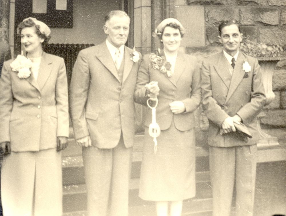 Leonard Richardson and May Sykes wedding