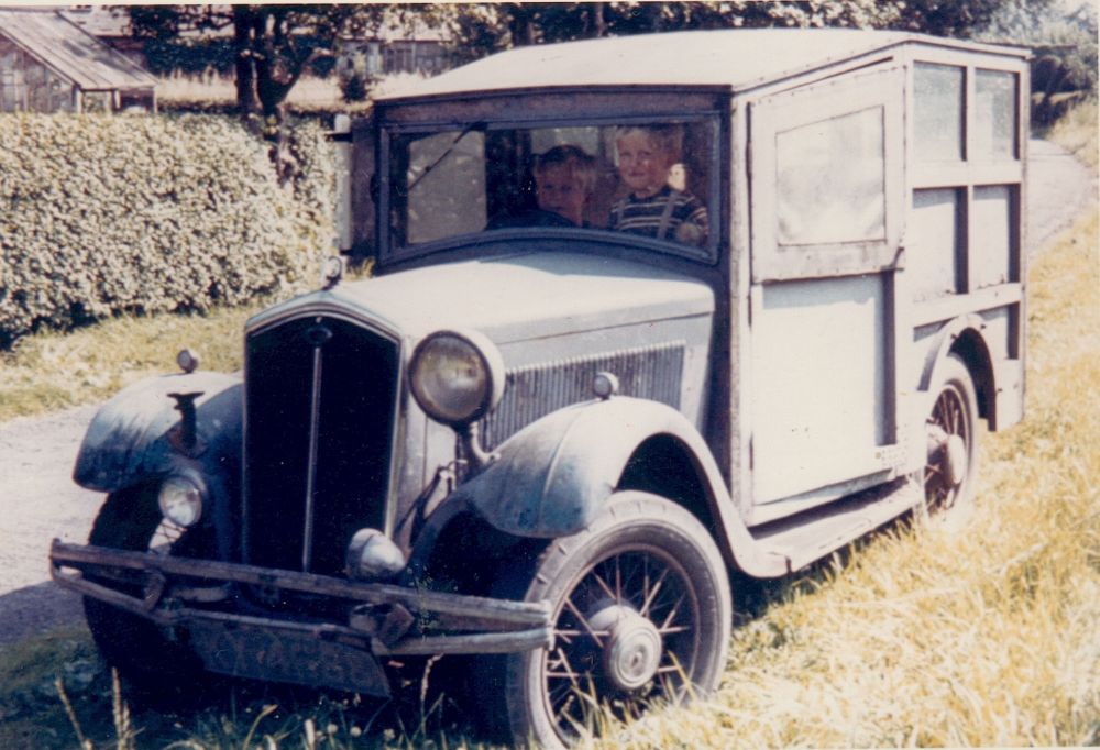 Lady Dawson's 1930s Wolseley Hornet in its latter days